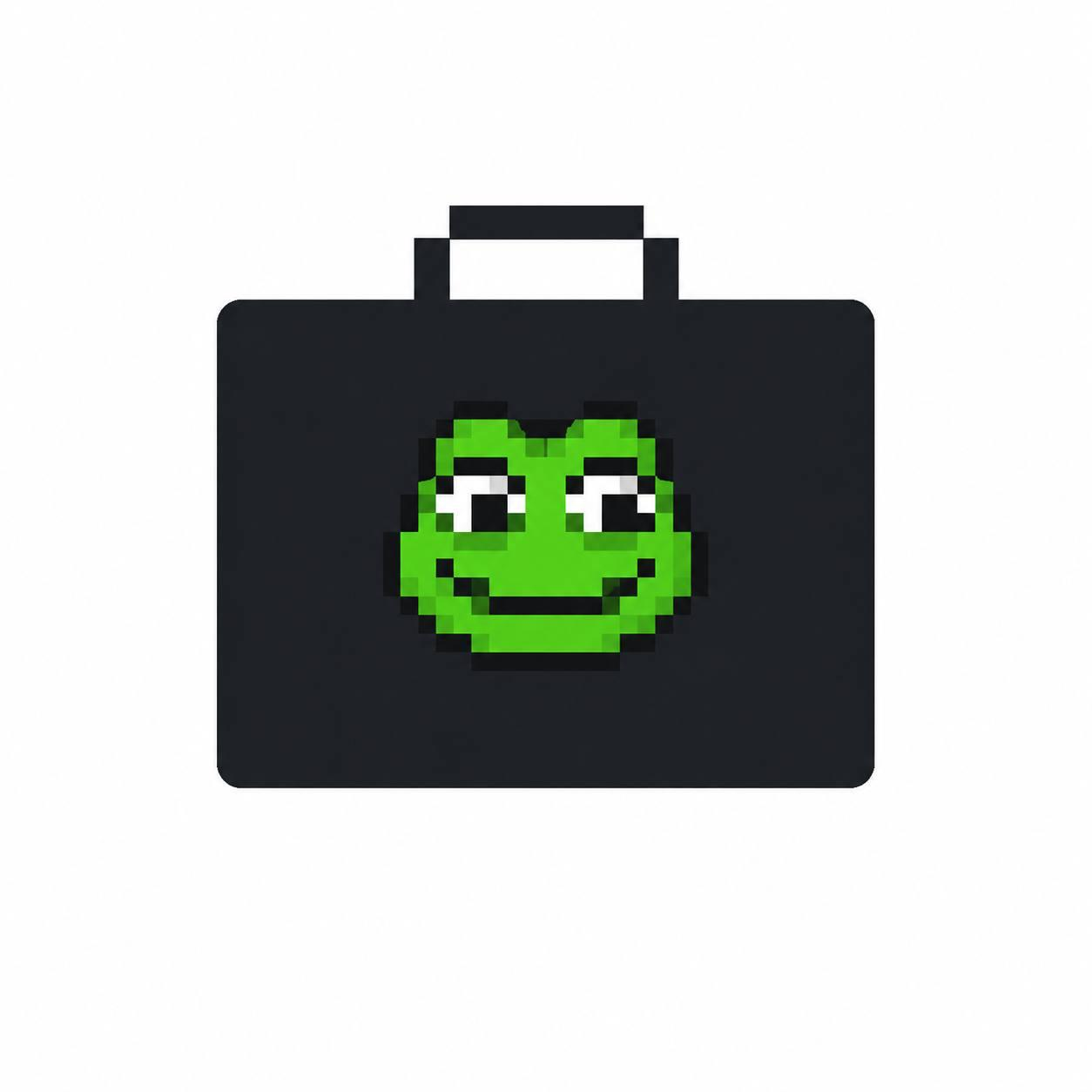 Pixel-art ToadBrokers mascot
